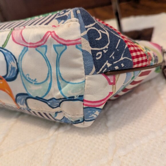 Vintage COACH Patchwork Mini Bag - Picture 8 of 12